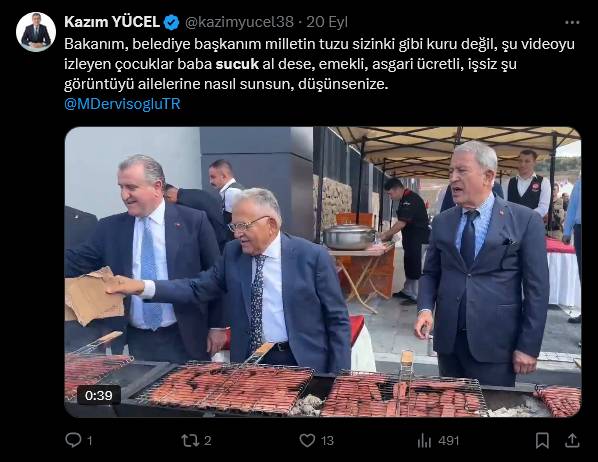 AKP mangal partisi verdi sosyal medya ayağa kalktı!  "Yiyin efendiler yiyin" 3